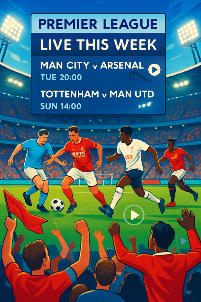 trực tiếp bóng đá Premier League tuần này