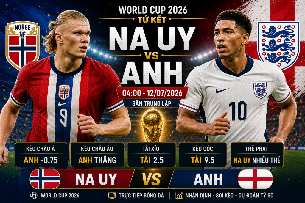 Na Uy vs Anh