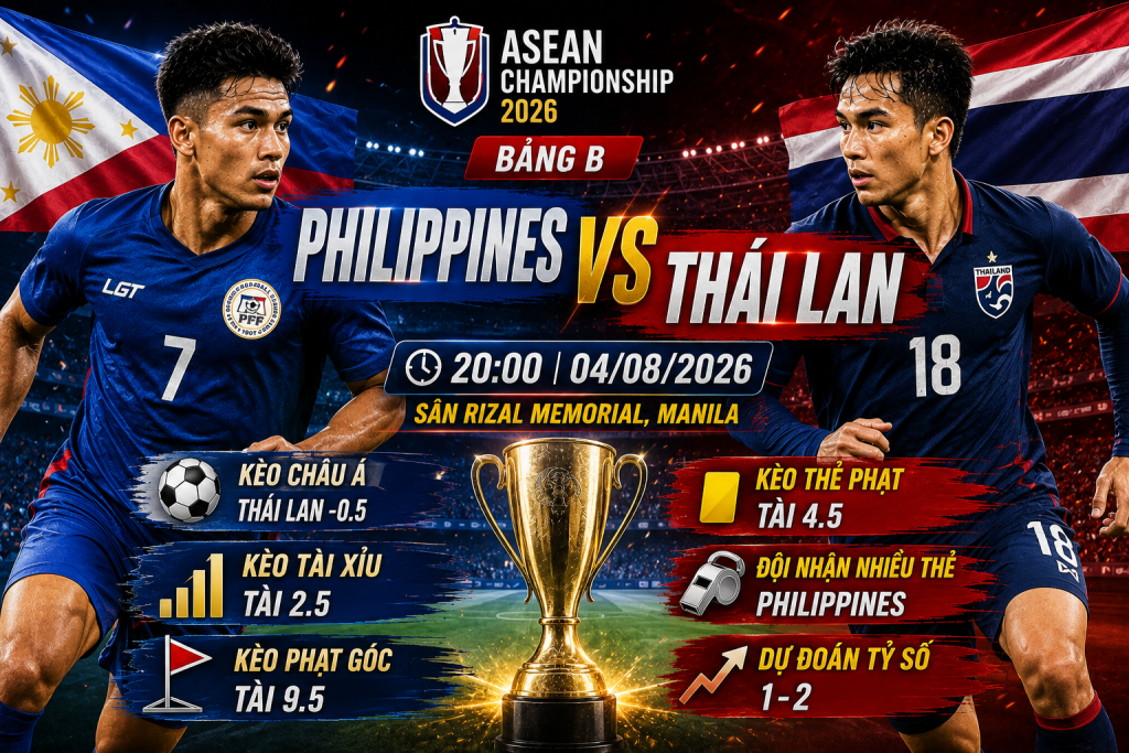Philippines vs Thái Lan